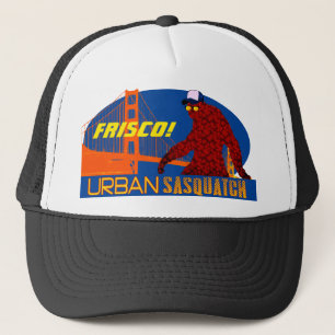 Gorra De Camionero Sasquatch urbano - San Francisco - FRISCO!