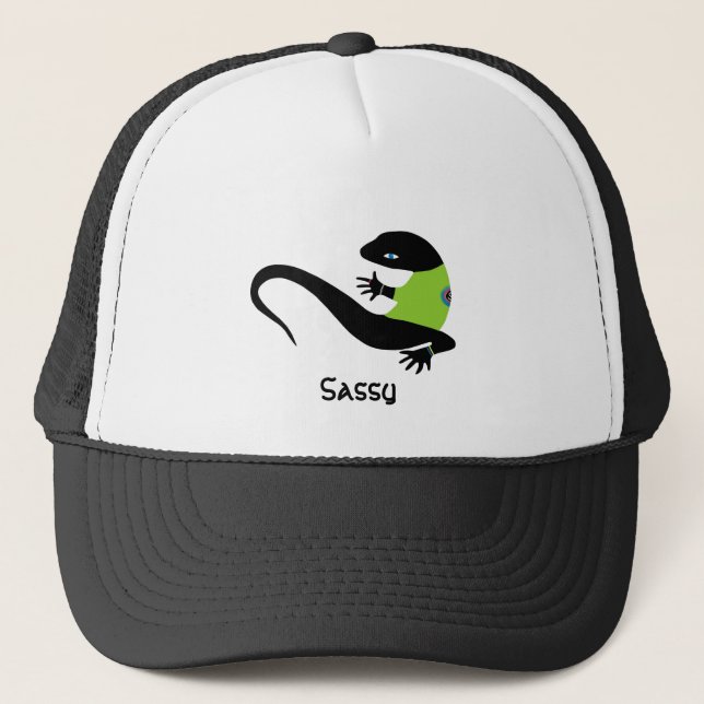 Gorra De Camionero Sassy - Liz (Anverso)