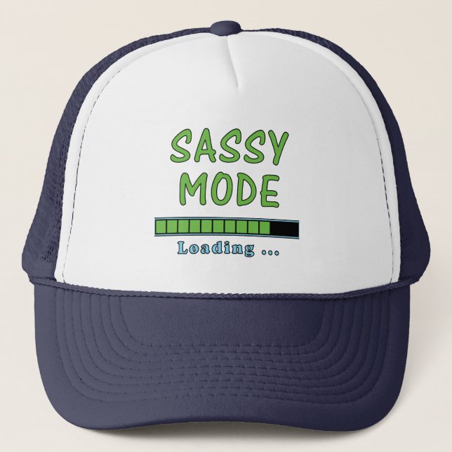 Gorra De Camionero Sassy Mode Loading … (Anverso)