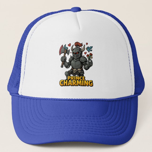 Gorra De Camionero Sasuy Personalizado Knight - "Encantador de precio (Anverso)