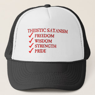 Gorra De Camionero Satanism/dedicación teístas de Luciferianism