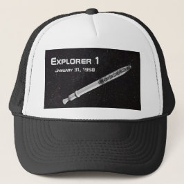 Gorra De Camionero Satélite Explorer 1