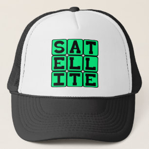 Gorra De Camionero Satélite, objeto de órbita