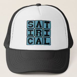 Gorra De Camionero Sátira, Crítica y Burlona