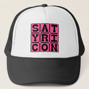 Gorra De Camionero Satyricon, ficción latina