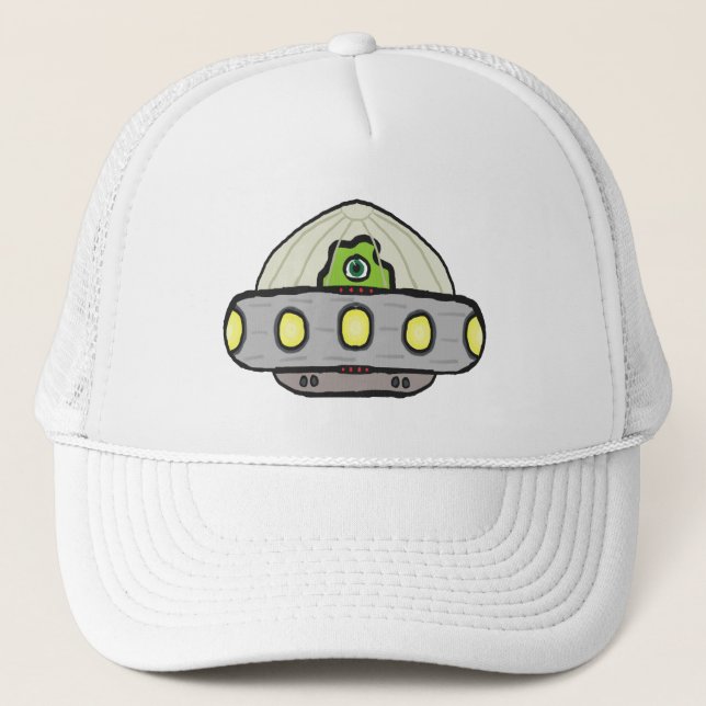 Gorra De Camionero Saucer volador (Anverso)