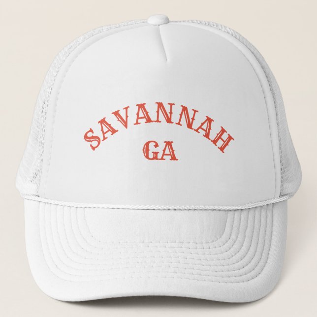 Gorra De Camionero Savannah, Georgia (Anverso)