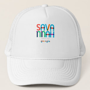 Gorra De Camionero Savannah Georgia de mediados de siglo, Arte Pop,