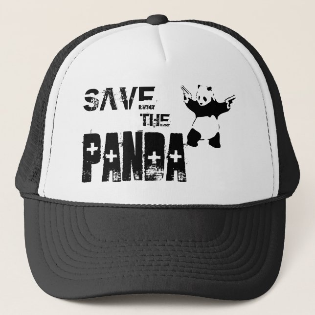 Gorra De Camionero Save the Panda Boné Trucker (Anverso)