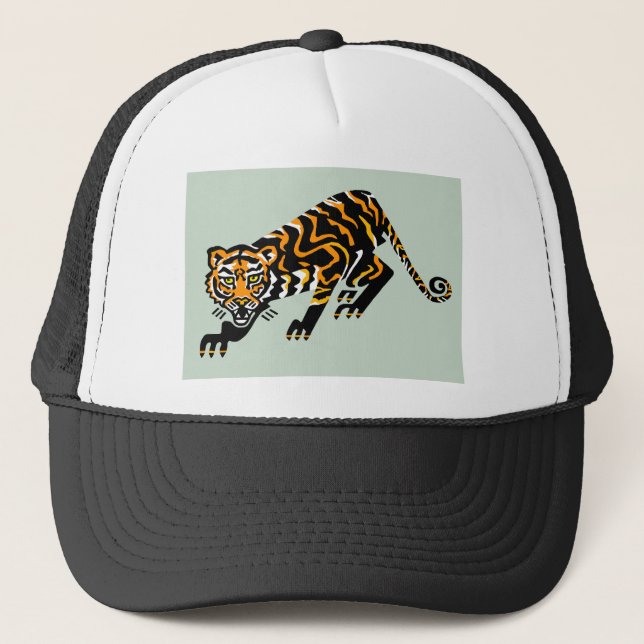Gorra De Camionero Save TIGERS - Animal lover - Wildlife - Nature (Anverso)