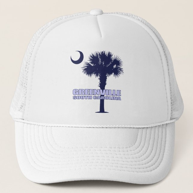 Gorra De Camionero SC Palmetto & Crescent (Greenville) (Anverso)