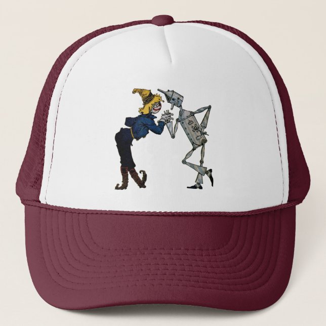 Gorra De Camionero Scarecrow y Tin Man Cap (Anverso)