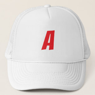 Gorra De Camionero Scarlet A
