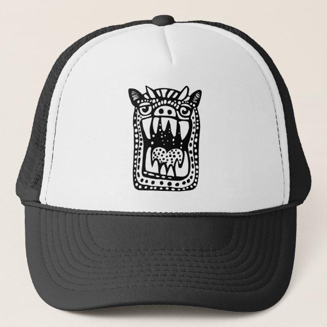 Gorra De Camionero Scary Monster (Anverso)