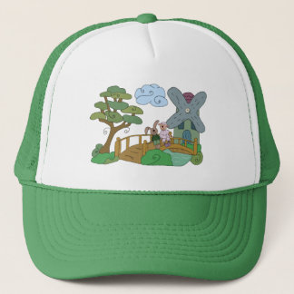 Gorra De Camionero Schaf und Hase am See