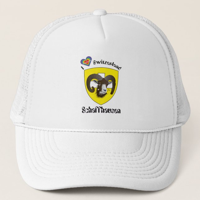 Gorra De Camionero Schaffhausen Schweiz Suisse Svizzera Mütze (Anverso)
