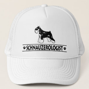 Gorra De Camionero Schnauzer en miniatura humorística