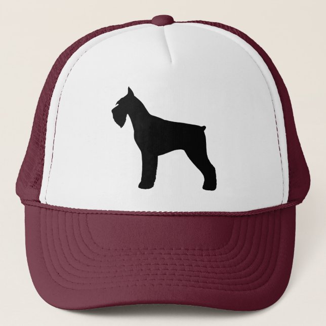 Gorra De Camionero Schnauzer gigante (Anverso)