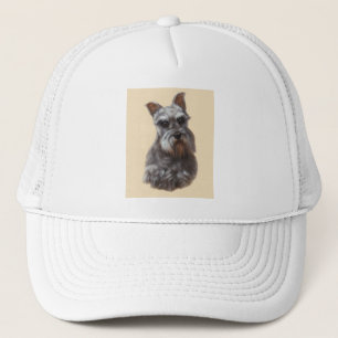 Gorra De Camionero Schnauzer miniatura