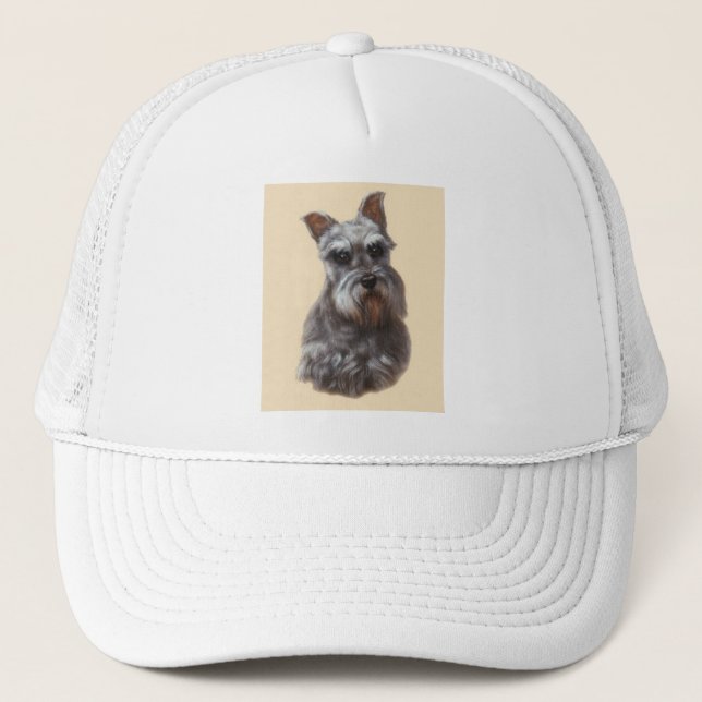 Gorra De Camionero Schnauzer miniatura (Anverso)