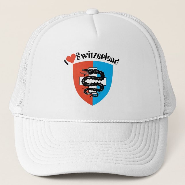 Gorra De Camionero Schweiz Suisse Svizzera Svizra Suiza Mütze (Anverso)