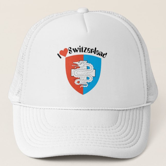 Gorra De Camionero Schweiz Suisse Svizzera Svizra Suiza Mütze (Anverso)