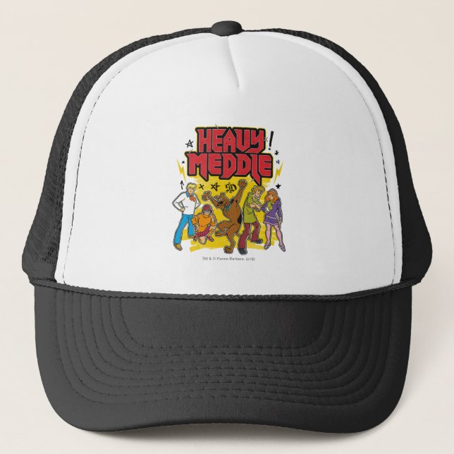 Gorra De Camionero Scooby-Doo | Gráfico "Heavy Meddle" (Anverso)