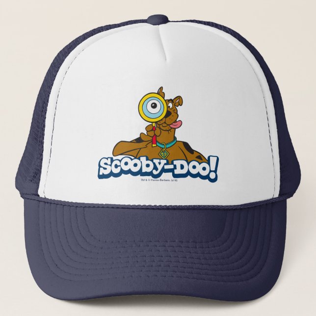 Gorra De Camionero Scooby-Doo With Magnifying Glass (Anverso)