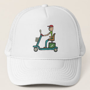 Gorra De Camionero Scooter de movilidad