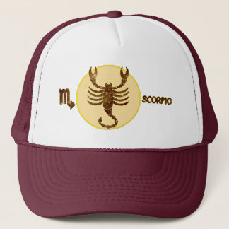 Gorra De Camionero Scorpio Topaz Embroidered moderno de camionero
