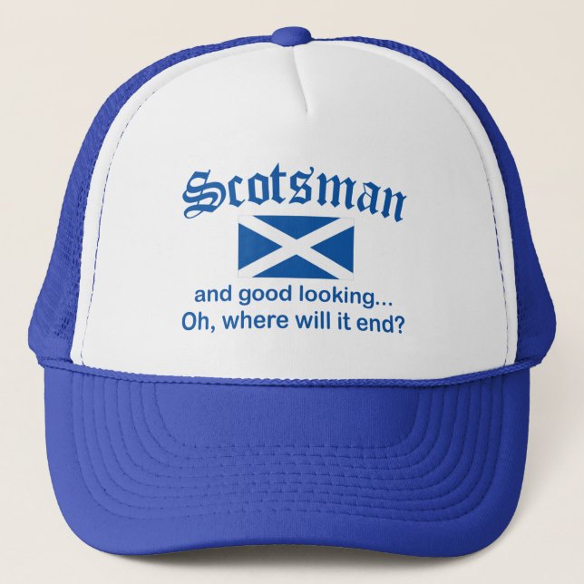 Gorra De Camionero Scotsman apuesto (Anverso)