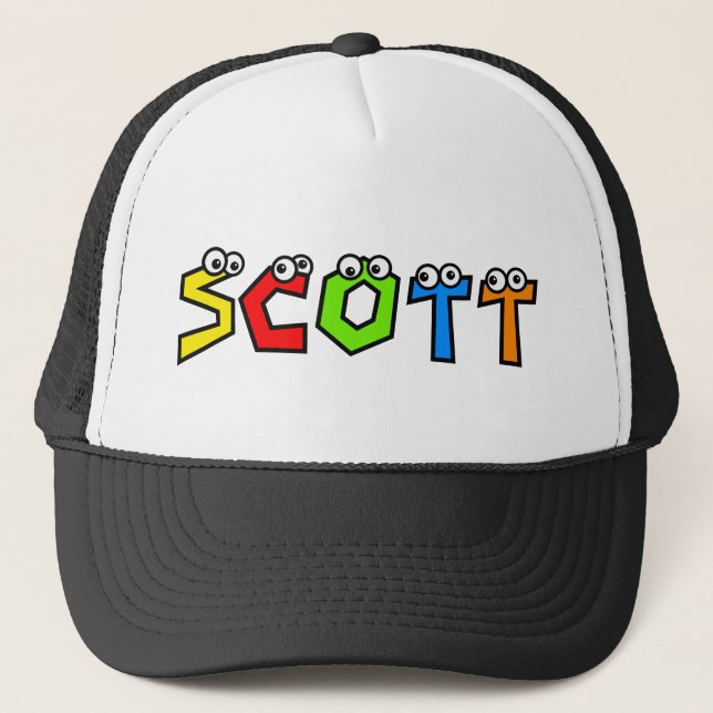 Gorra De Camionero Scott (Anverso)