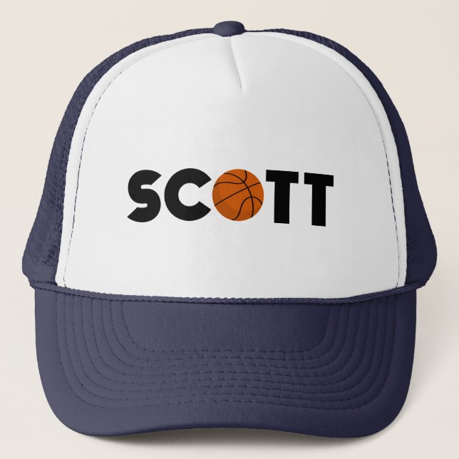 Gorra De Camionero Scott Basketball Trucker Hat (Anverso)
