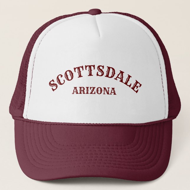 Gorra De Camionero Scottsdale, Arizona (Anverso)