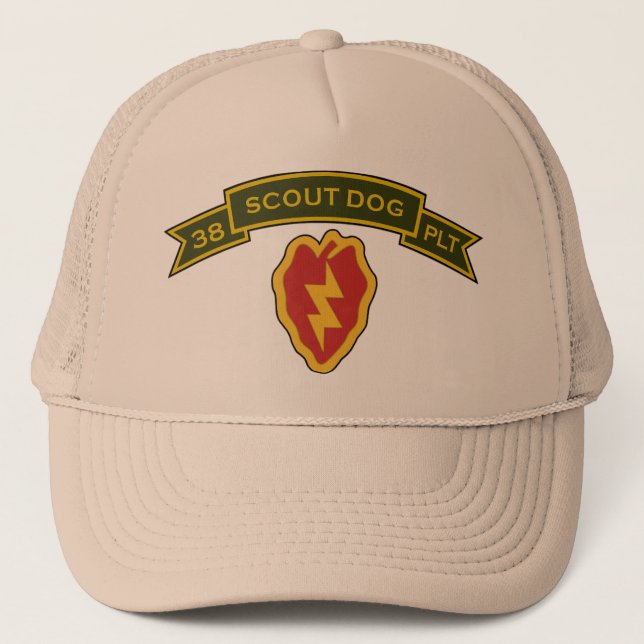 Gorra De Camionero Scout Dog Platoons (Anverso)