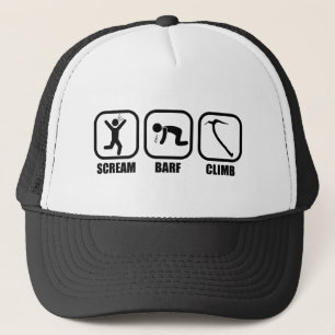 Gorra De Camionero Scream Barf Climb