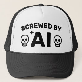 Gorra De Camionero Screwed by AI™ Trucker Hat