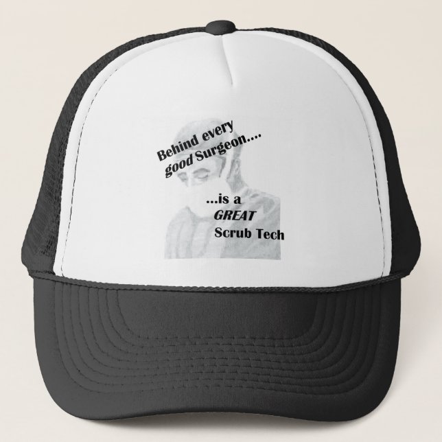 Gorra De Camionero Scrub Tech (Anverso)