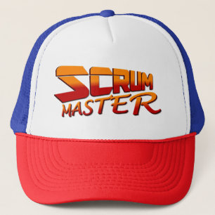 Gorra De Camionero Scrum Master Two Font