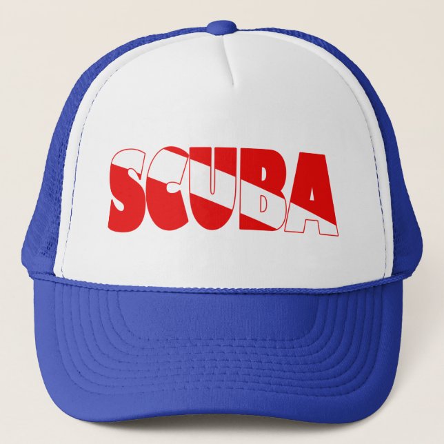 Gorra De Camionero Scuba (inglés) (Anverso)