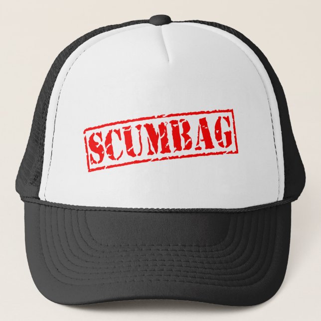 Gorra De Camionero Scumbag (Anverso)