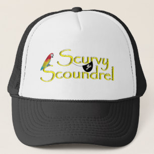 Gorra De Camionero Scurvy Scoundrel Pirate