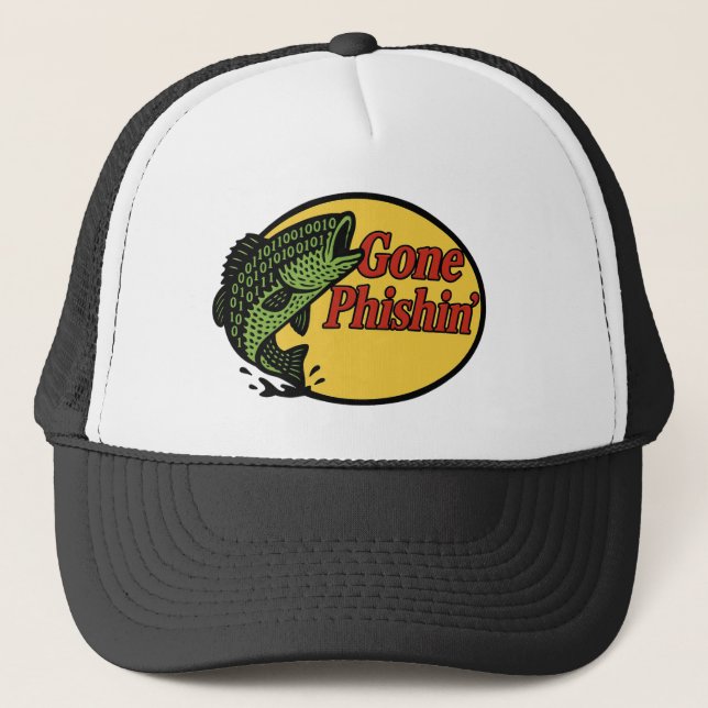 Gorra De Camionero Se acabó el phishin' para codificadores y matrices (Anverso)