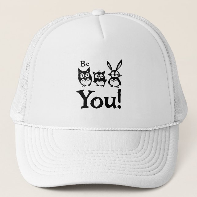 Gorra De Camionero Sé tú (Anverso)