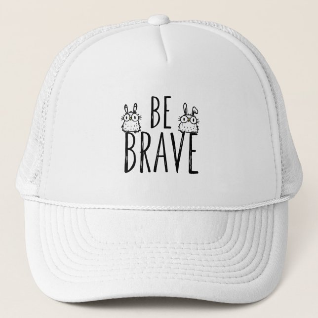 Gorra De Camionero Sé Valiente (Anverso)
