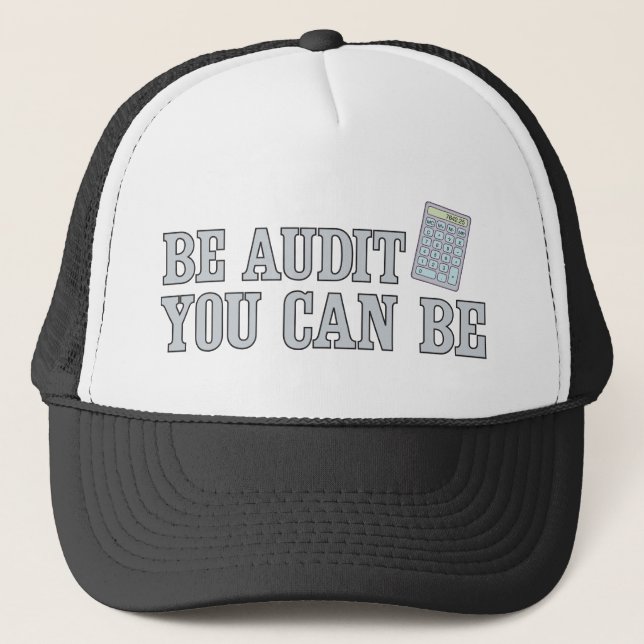 Gorra De Camionero Sea auditoría que usted puede ser (Anverso)