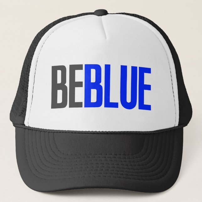 Gorra De Camionero Sea azul (Anverso)