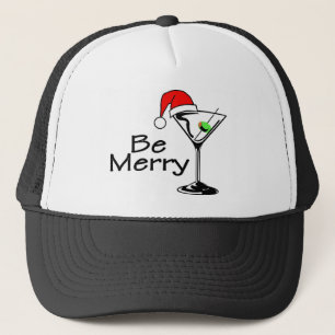 Gorra De Camionero Sea Felices Navidad Martini