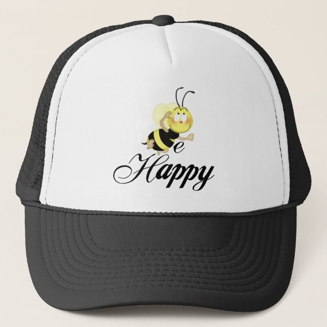 Gorra De Camionero Sea feliz (Anverso)