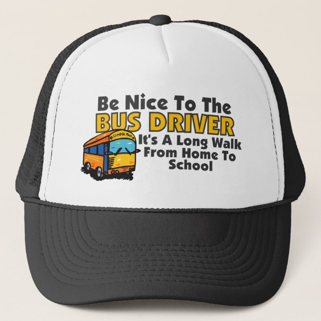 Gorra De Camionero Sea Niza al conductor del autobús (Anverso)